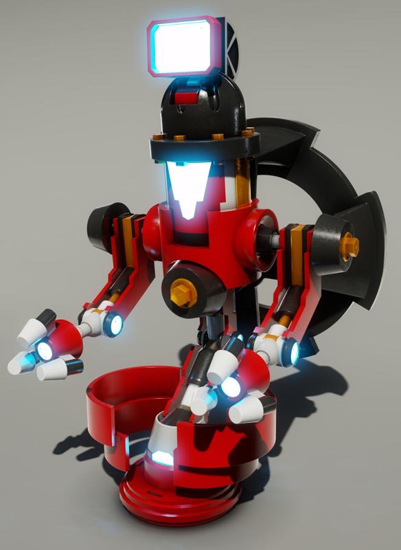 YugiOh Rescue - A C E Hydrant 3D Model