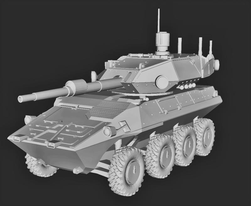 B2 centauro/ centauro II mgs