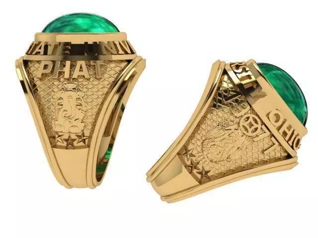 Irresistible Charm of American Style Men Rings