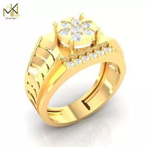 Golden Blossom Majesty Ring