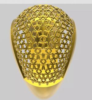 Jali jumbo ring stl file verified