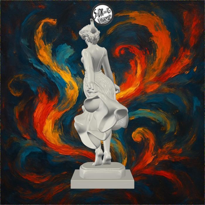 Dancing Woman – SoliDRawinGs SG743