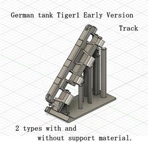 1-35 German heavy tank TIGER 1  early model track
