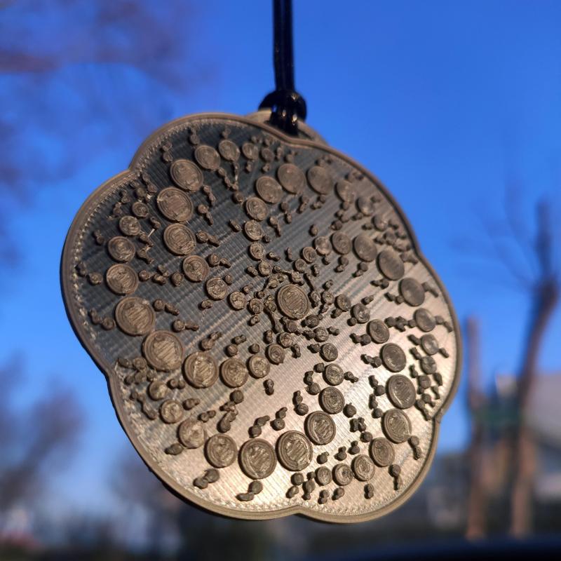 Crop Circle necklace - MilkHill crop