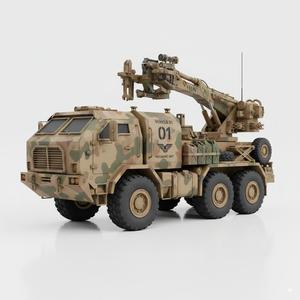 Heavy Duty Military Vehicle – Sci-Fi Mechanized Transport 3D Print for Tabletop Wargames