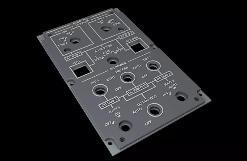 EMBRAER E1 OVERHEAD - ELECTRIC PANEL