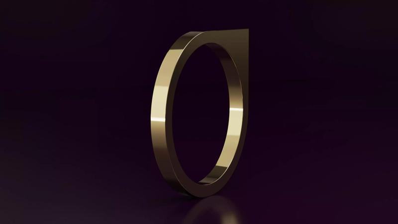 free form square ring N06