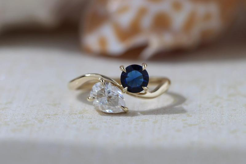 Dual Stone Infinity Diamond Ring- 3D Model