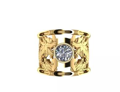 dragon ring 3d model