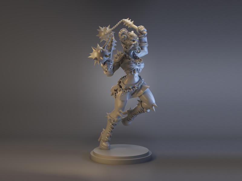 Chaos Pact Cheerleader: Fantasy Football // Blood Bowl