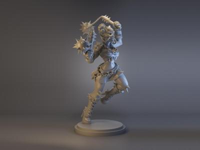 Chaos Pact Cheerleader: Fantasy Football // Blood Bowl