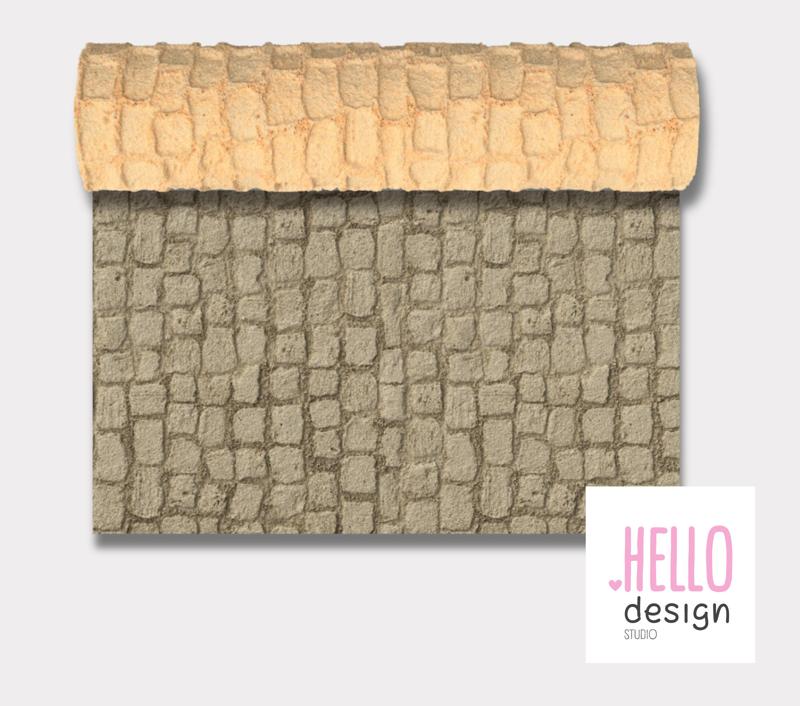 Cobblestone Texture Roller for Polymer Clay