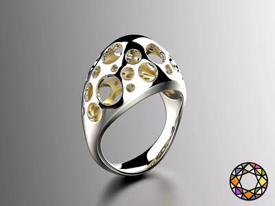 Easter eggs collection ring sets 2-3 hollow 0140