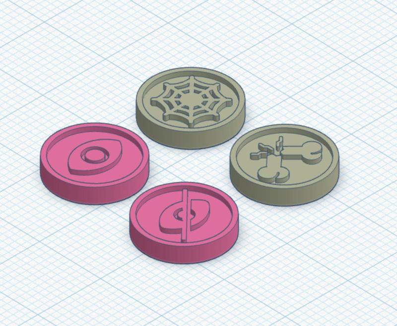 Necro-Munda Gangcity tokens Extras