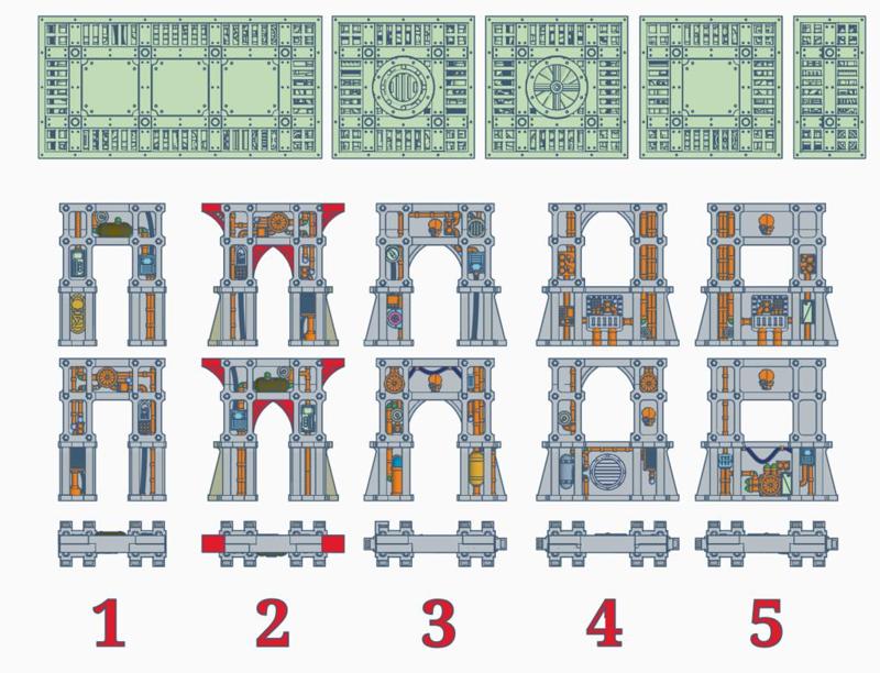 SM Support Pillars (61mm)