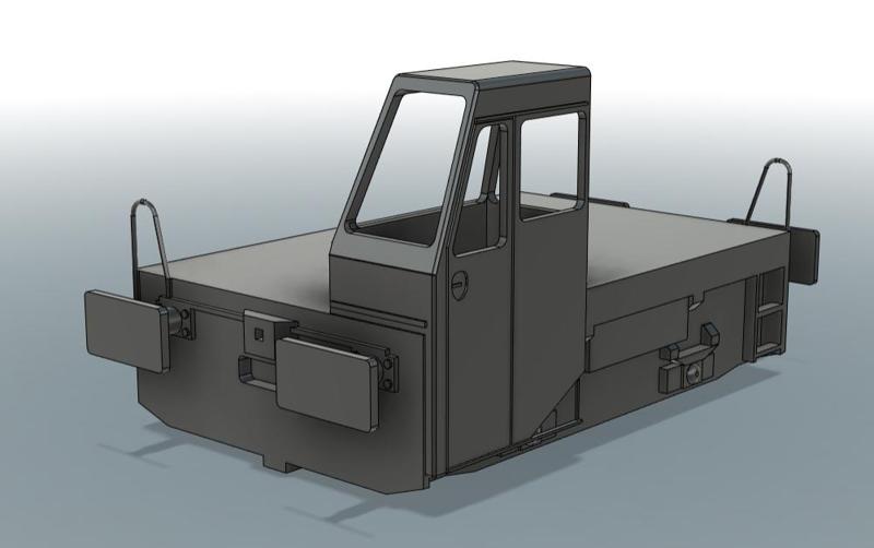 Decauville TE40 ho locotractor / locomotive