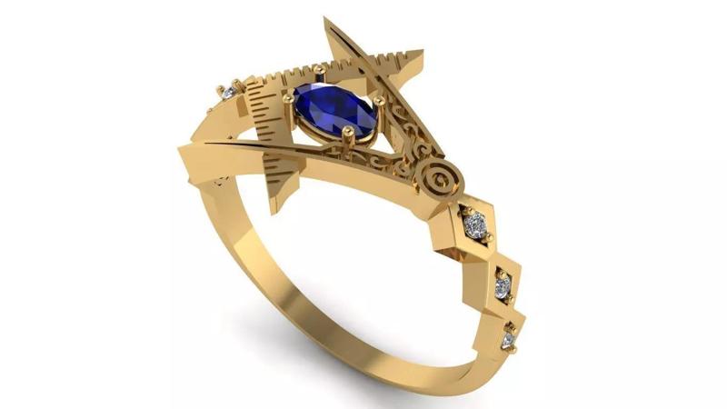 Architecture and urbanism graduation ring