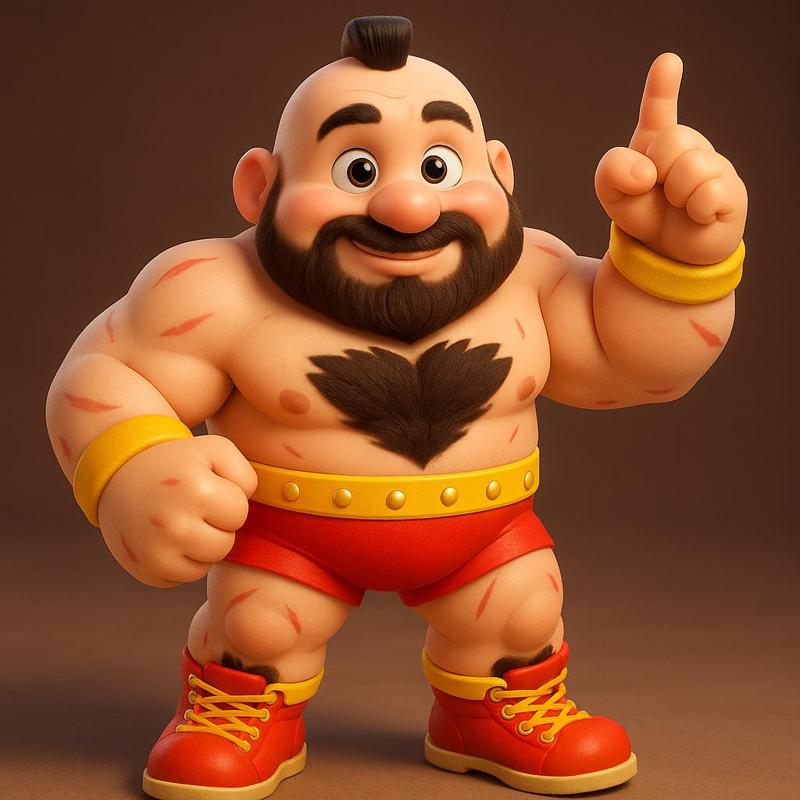 Zangief Street Fighter Cute