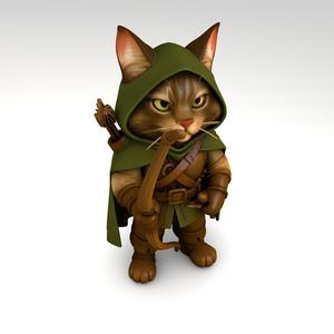 DnD Maine Coon Ranger
