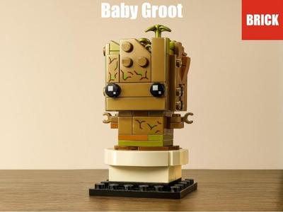 Brick Baby Groot Set
