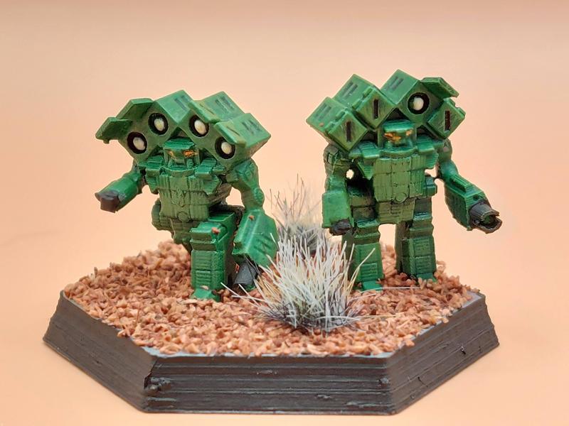 MWDA Battle Armor Grenadier I 6mm scale