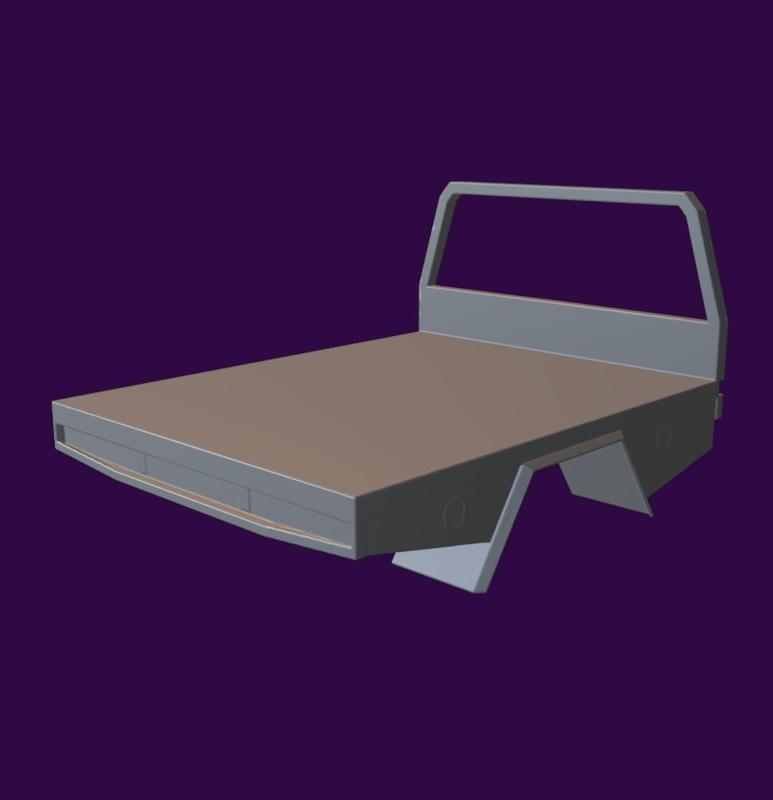 RC CAR TRUCK BED 026 3D PRINT STL