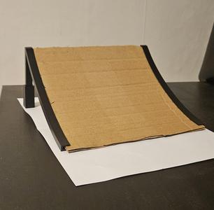 RC Car Ramp DIY Cardboard V2 With Raisers