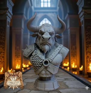 Minotaur Bust