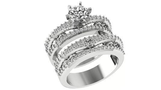Bridal Set 3dm stl renders details
