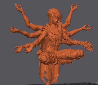 Borderlands 4 - Amara Figure 8 Arms (No base) [RESIN].