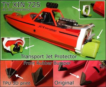 TY XIN 725  "Transport" Jet Shield-Protector and Front Rubber Bumper