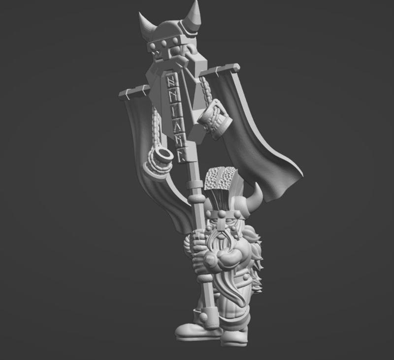 Beerzerker Battle Standard Barbarian