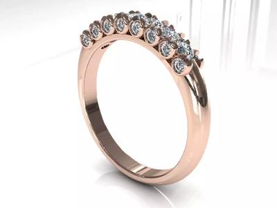 3DM Diamond Ring D333