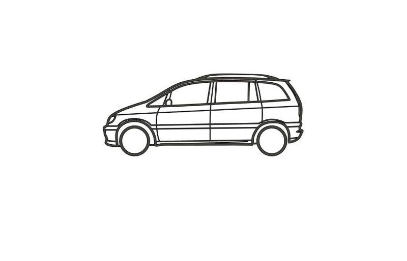 Opel Zafira wall decor