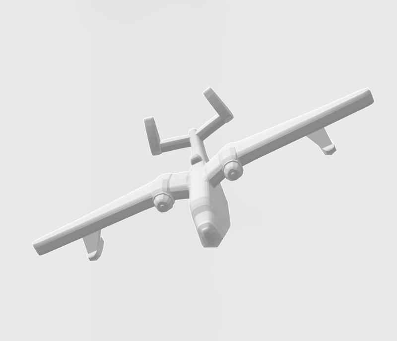 US Martin PBM5 Mariner seaplane bomber 1:1800 WW2