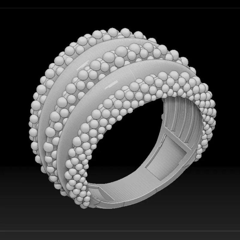 4Line Bead Ring