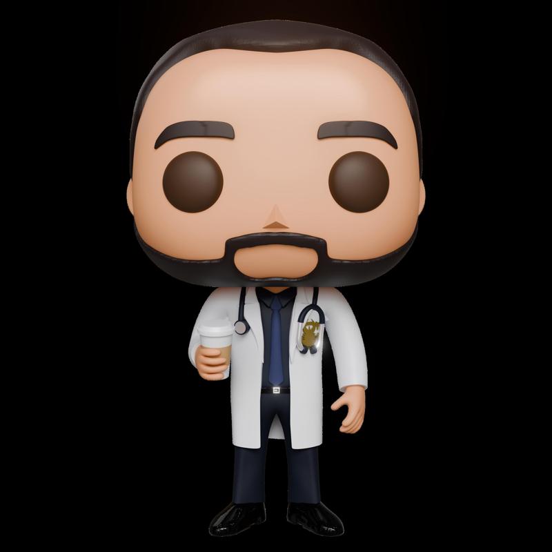Funko pop doctor coffe
