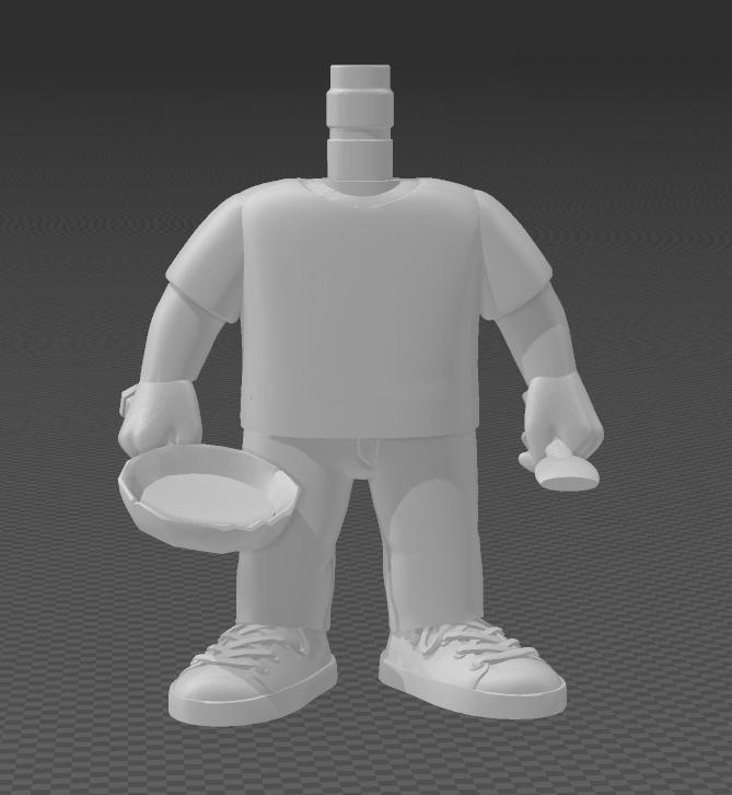 Funko Pop Men's Body Frying Pan