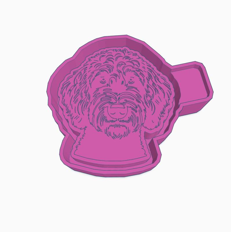 Labordoodle Mold Housing STL