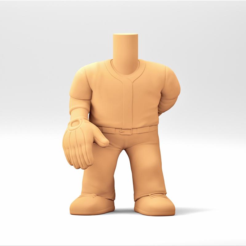 Stylized Chibi / POP Body STL | 3D Print File | MB_20