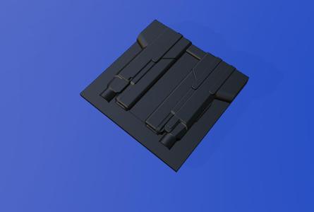 Glock G19 Gen5 + Streamlight TLR-7 HLX Split Mold vacuum.