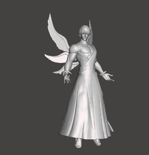 Four Archangels Tarmiel 3D Model