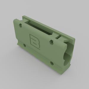 Rail mount for KWC Colt Python 6", type 1