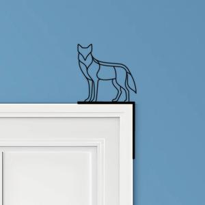 Wolf Door Corner Decor