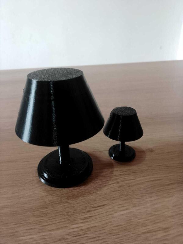 Mini Lamp for Dioramas, Models, and Minimalist Decoration