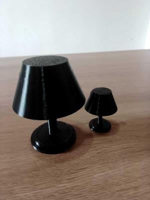 Mini Lamp for Dioramas, Models, and Minimalist Decoration