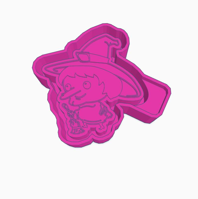 Green With with Broom Mold Housing STL