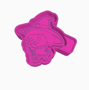 Green With with Broom Mold Housing STL