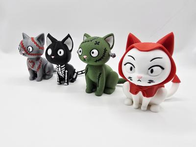 Halloween Kitties collection #2