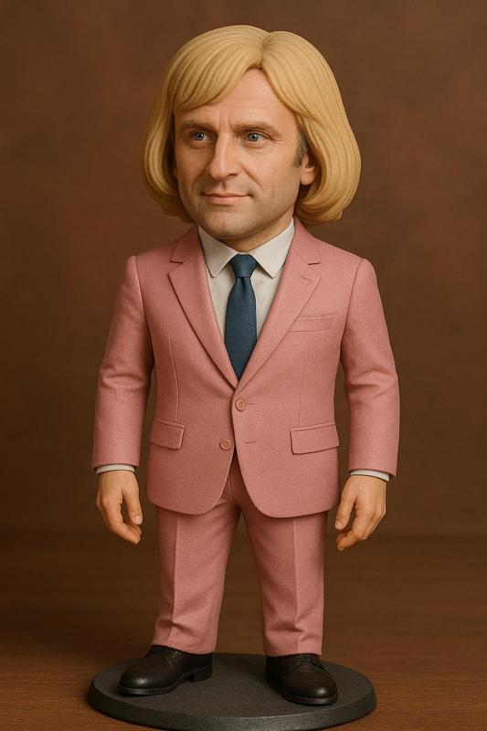 Emmanuel Macron figurine